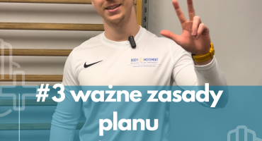 3 WAŻNE zasady indywidualnego planu treningowego