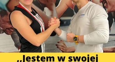 Trener personalny Mokotów z podopieczną