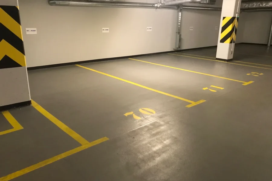 Parking przy Body Movement Mokotów dla osób dojeżdżających z południowego Mokotowa