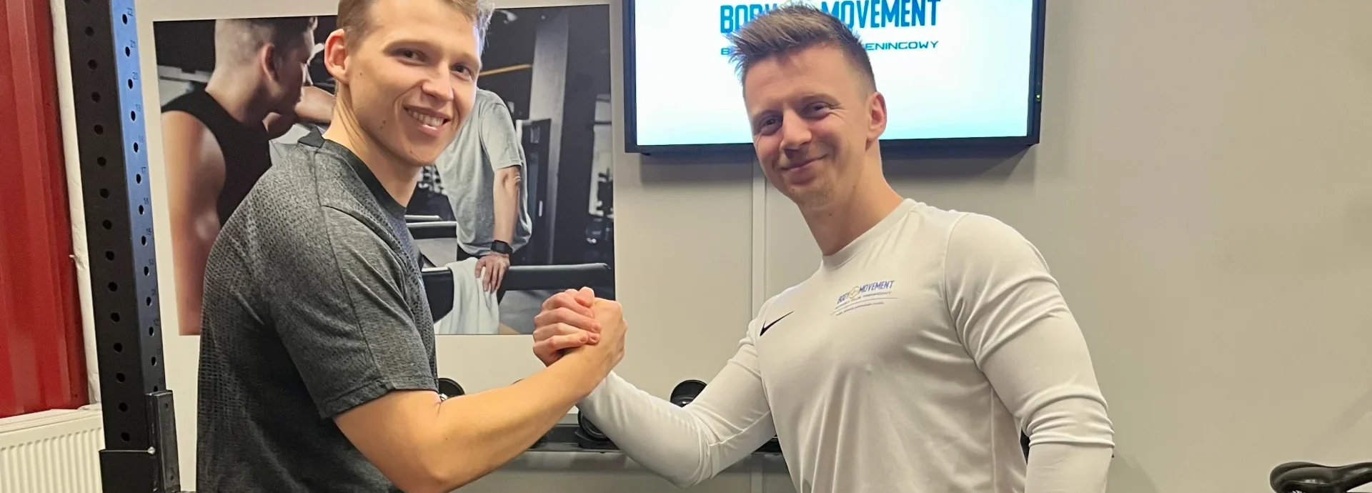 Trening personalny dla mężczyzny po 30-tce z trenerem w studio Body Movement w Warszawie
