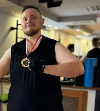 Bartek, podopieczny Body Movement Ursynów